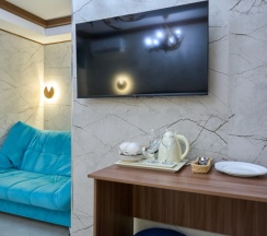 Трёхместный номер Эконом-класса без окна Цокольный этаж в Астра де Роза