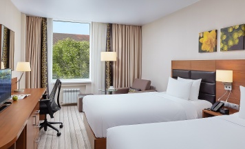 Стандартный номер с двумя раздельными кроватями в Hilton Garden inn Kaluga