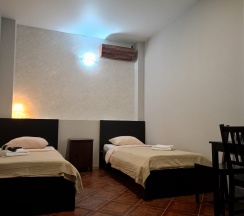 Четырёхместный номер с раздельными кроватями Стандарт в Морской