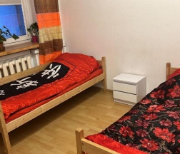 Кровать в общем номере (женский номер) в Hostel POPLAWOK