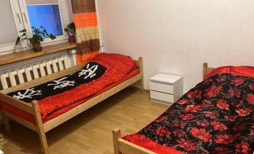 Кровать в общем номере (женский номер) в Hostel POPLAWOK