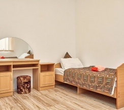 Двухместный номер Standard с балконом и рядом с пляжем 2 отдельные кровати в Ахимса