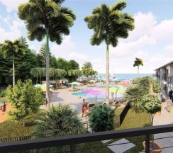 Апартаменты с балконом в Deluxe King Resort View Rm 107 Apartment 1