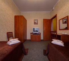 Двухместный номер Эконом с раздельными односпальными кроватями в Green hotel