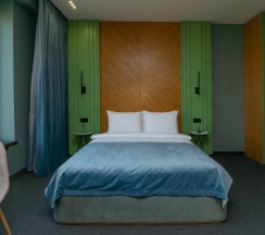 Апартамент 8 Двухместный Полулюкс с роскошным видом на Парк Победы (с душем) в Ap-in aparts