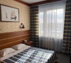 Стандартный номер с 1 двуспальной кроватью в Аврора-hotel
