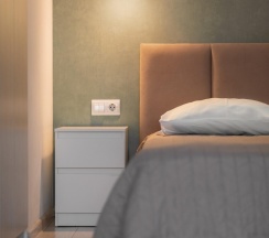 1-комнатные апартаменты стандарт в Посутки