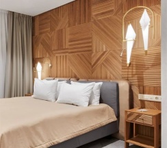 Двухместный полулюкс двуспальная кровать в Б.О.Р.