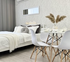 1-комнатные апартаменты студия №232 в Hugge Place