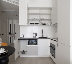 Двухкомнатные апартаменты LUX с одной спальней (2 этаж) в Real Apartments Sochi