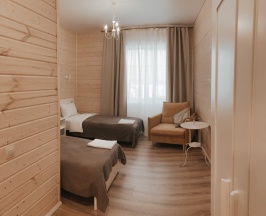 Двухместный номер Standard 2 отдельные кровати в Старый Козельск