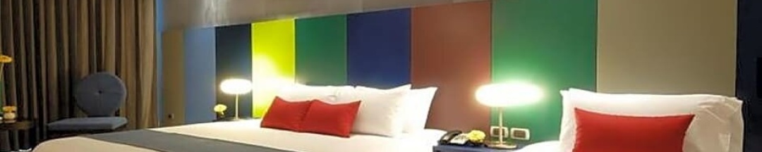 Двухместный люкс двуспальная кровать в The Zign Hotel