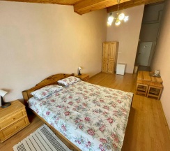 Номер эконом с 1 двуспальной кроватью в Спас-Каменка