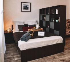 1-комнатные апартаменты студия в Rusdom Sweet Apartments (Русдом Свит) на улице Ленина 23А