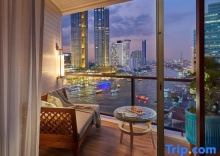 Двухместный номер Deluxe с балконом двуспальная кровать в Mandarin Oriental, Bangkok