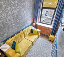 двухуровневый четырехместный номер в Tuchkov hotel