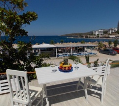 Люкс Deluxe с видом на море в Sunset Suites