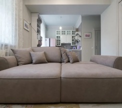 Апартаменты Comfort с 2 комнатами с красивым видом из окна в Апартаменты с Камином на Набережной Прованс