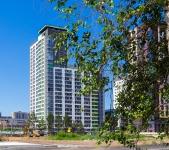 Трёхместные апартаменты Comfort с видом на город в Квартира в Центре Jet Apartments