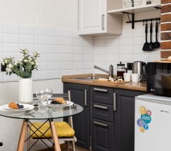 Orange - 2х местные апартаменты-студия у Ботанического сада (2 этаж) в Smart Lofts Moscow