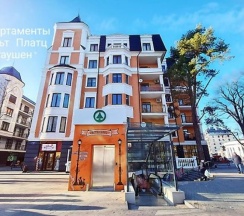 Апартаменты-студия 50 кв.м. с боковым видом на море в центре Светлогорска в Альт Платц Раушен