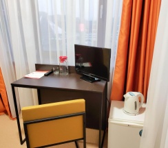1-местный номер стандарт с 1 односпальной кроватью в Smart Hotel KDO Челябинск