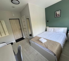 Стандартный номер с двуспальной кроватью в Vgosti