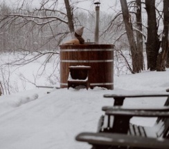Дом Лебовски с фурако и камином 1-2 гостя. Побеги в Побеги