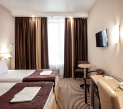 Двухместный с раздельными кроватями в Bishotel