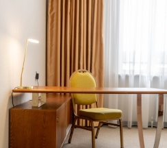 Двухместный номер Standard с видом на город 2 отдельные кровати в Reikartz Sky Алматы