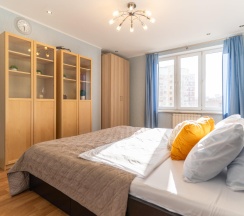 3-комнатные апартаменты улучшенные с балконом для 5 гостей в Степаненков