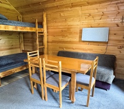 Шале 3. Четырехместный номер комфорт с видом на горы в Белый волк