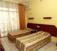 Двухместный номер двуспальная кровать в Kleopatra Bebek Hotel