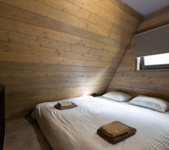 №6 A-Frame 50m2 с купелью (оснащение дома, стоимость купели и бани см. Подробнее) в Les holidays