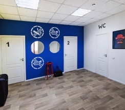 Номер эконом семейный с 6 односпальными кроватями в Maxi House