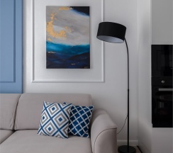 Ocean - премиум-апартаменты с отдельной спальней около м.Сокол (10 этаж, до 4 гостей) в Smart Lofts Moscow