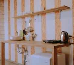 Трехместный семейный номер в Baikal View