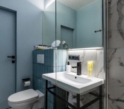 Студия четырехместная с видом на город в Mix Hotels Nevsky 47