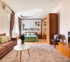 1-комнатные апартаменты студия в ApartLux (АпартЛюкс) на Тверской 17