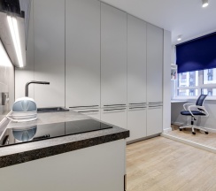 Апартаменты-студия, 26 м², 4 этаж в Happy People