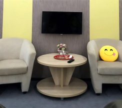 № 2 ПОЗИТИВ, № 8 СТОП КАДР, № 9 КОРРИДА.  Двухместный улучшенный номер с 2 односпальными кроватями в Smile