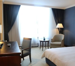 Двухместный номер двуспальная кровать в Отель Hyatt Regency Bangkok Suvarnabhumi Airport
