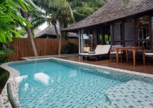 Двухместная Pool Villa Tropical двуспальная кровать в Silavadee Pool Spa Resort