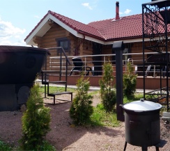 Дом с баней, камином и террасой 4+2 в Snhaus