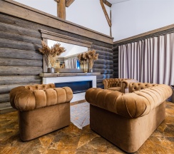 Шале на 12 человек (vip-дом для вечеринок и корпоративов) в Вишня