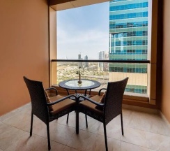 Люкс Prestige с 2 комнатами с видом на город в Mercure Barsha Heights
