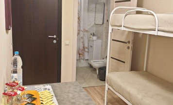 Семейный номер Комфорт с двухъярусной кроватью в Space aparts and rooms