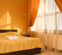 Номер стандарт с 1 двуспальной кроватью в Уязы-Тау