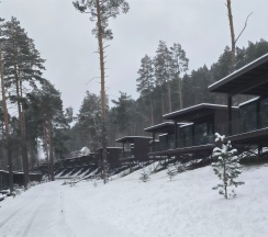 Дом Воздух  (Парящий Дом на холме) в Катунь Dom Hotels