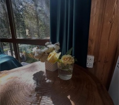 Двухместный номер с видом на лес и горы в 7 Небо